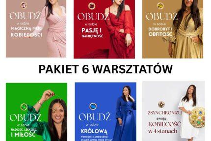 Pakiet 6 warsztatów SZKOŁY BOGIŃ